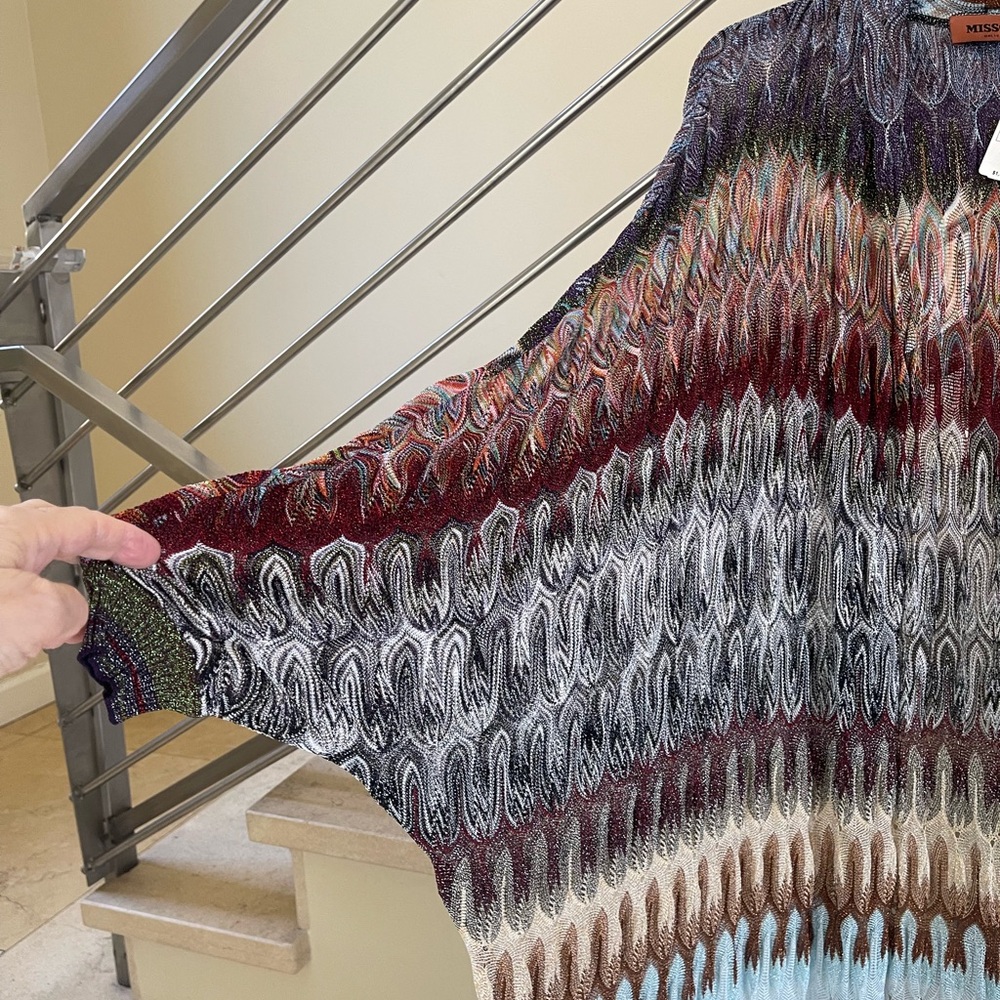 MISSONI Multicolor Maxi jacket - Picture 5 of 11